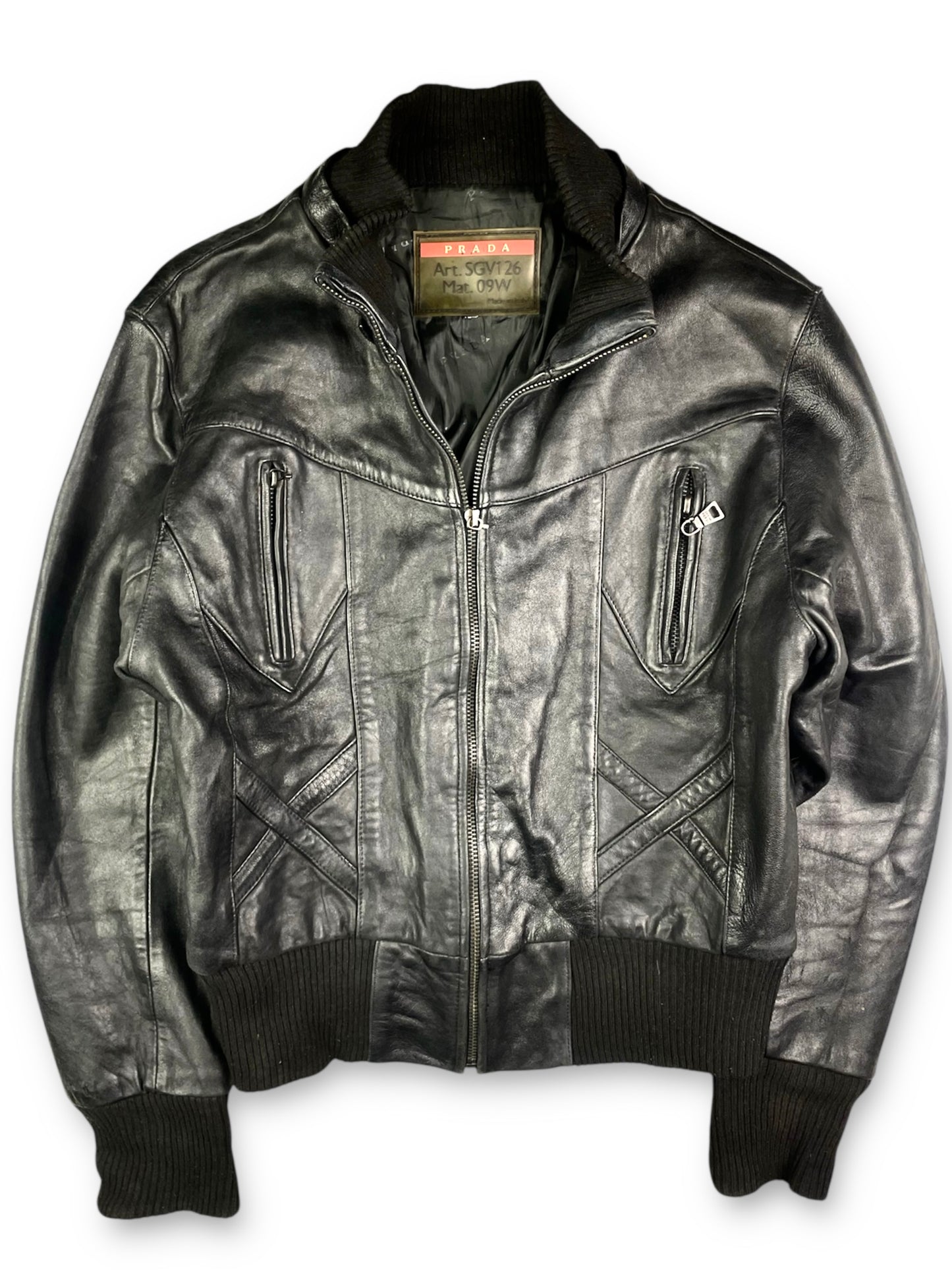 Y2k Prada Genuine Lambskin jacket