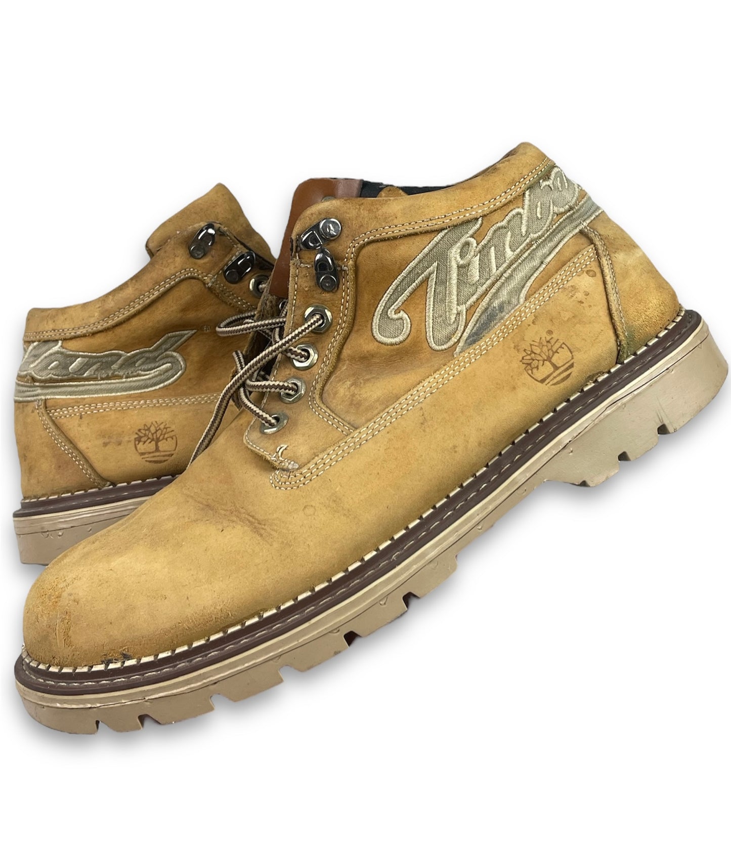 90’s Rare Timberland Spellout Boots