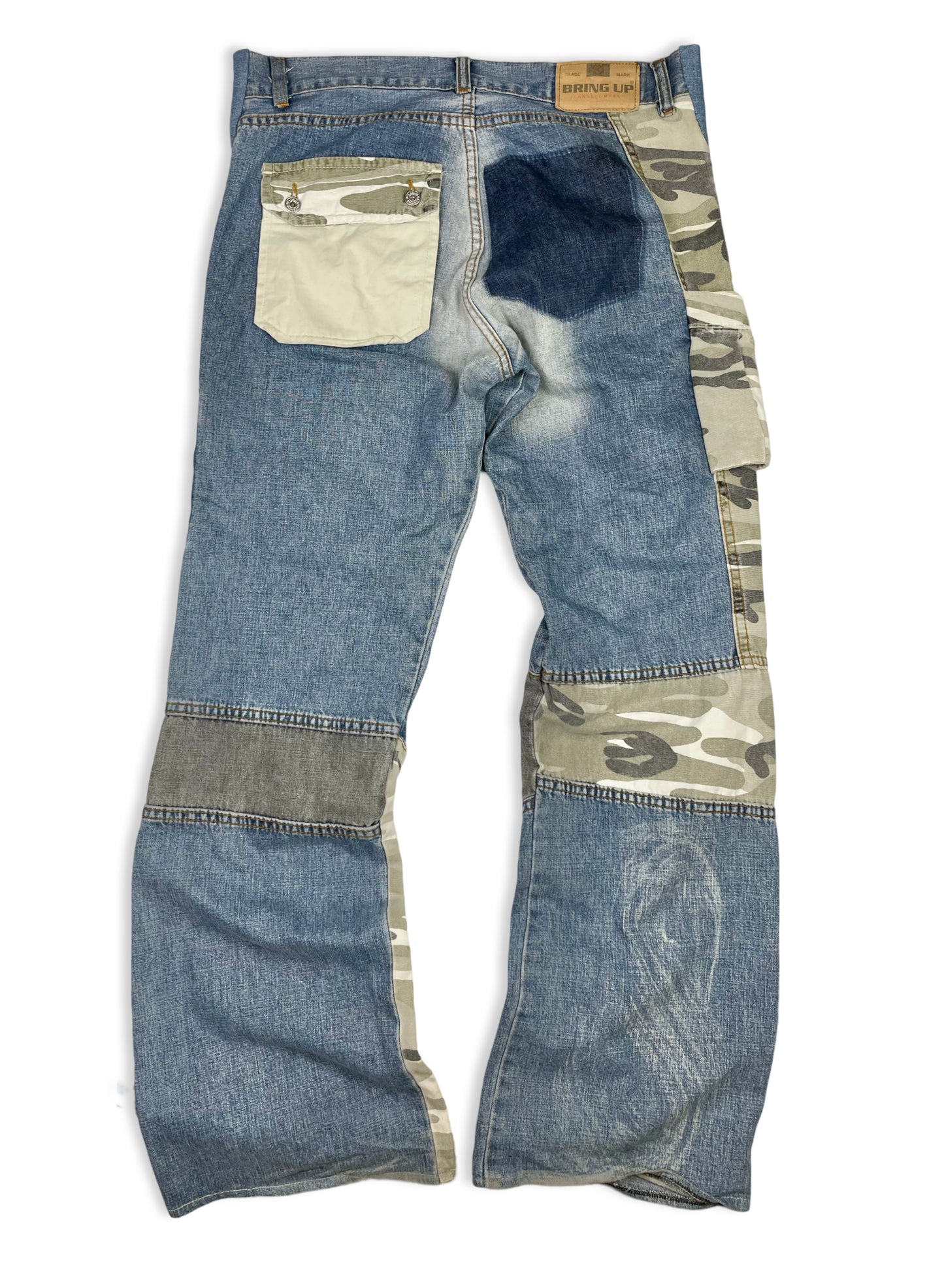 Vintage Reworked Hybrid Denim pants