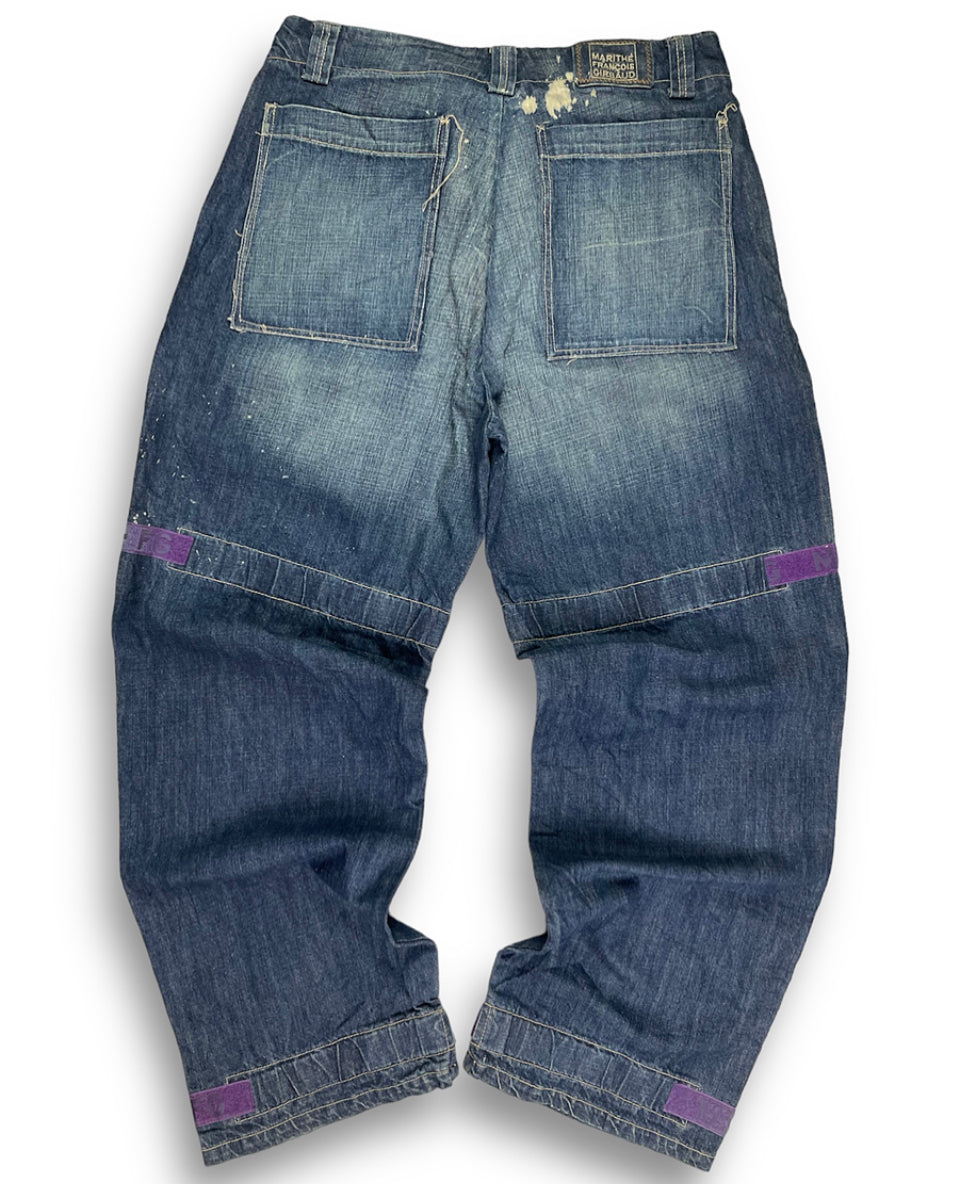 Marithe François Girbaud Straps Denim