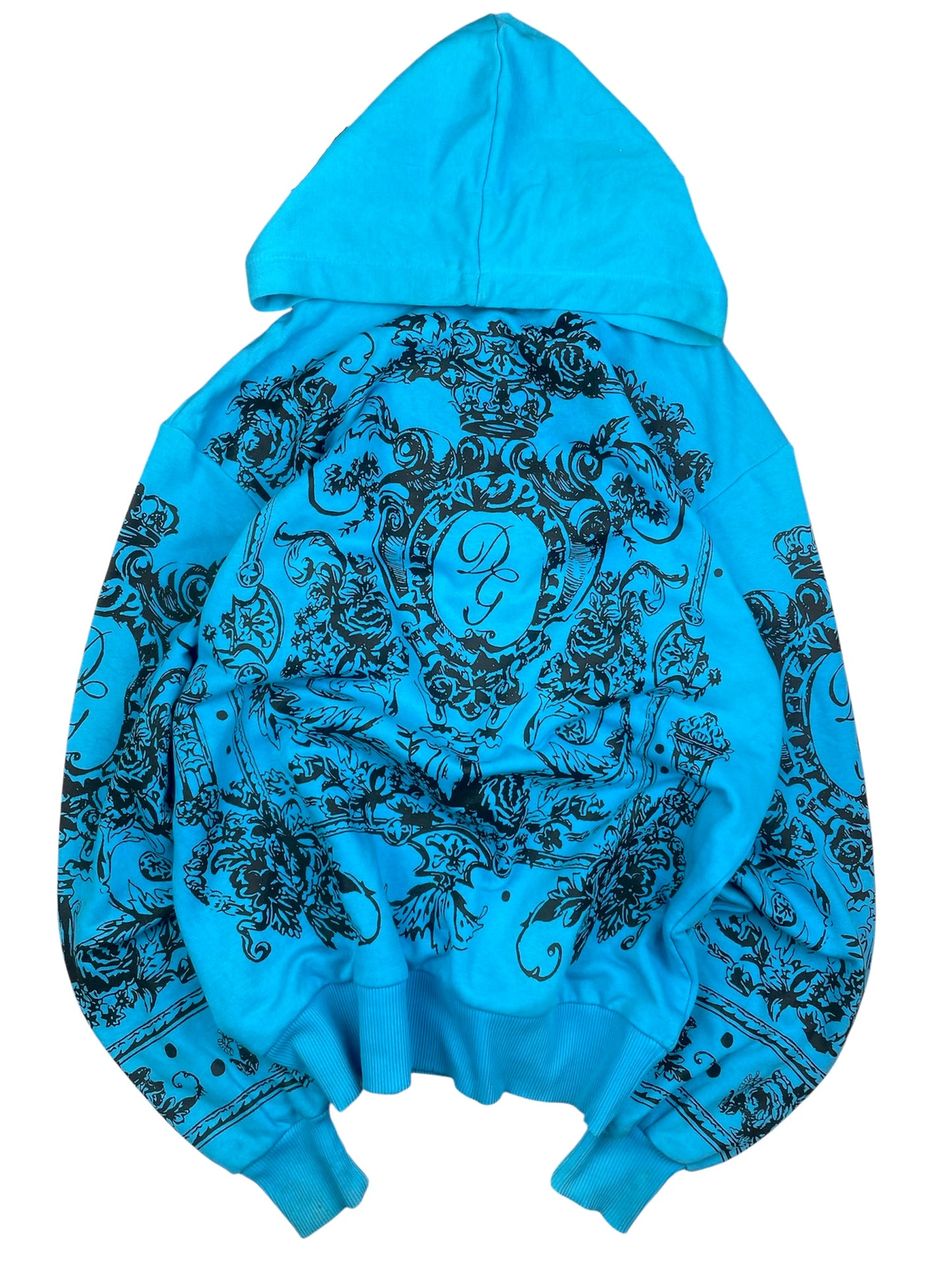 Y2k Dolce & Gabbana Allover Hoodie