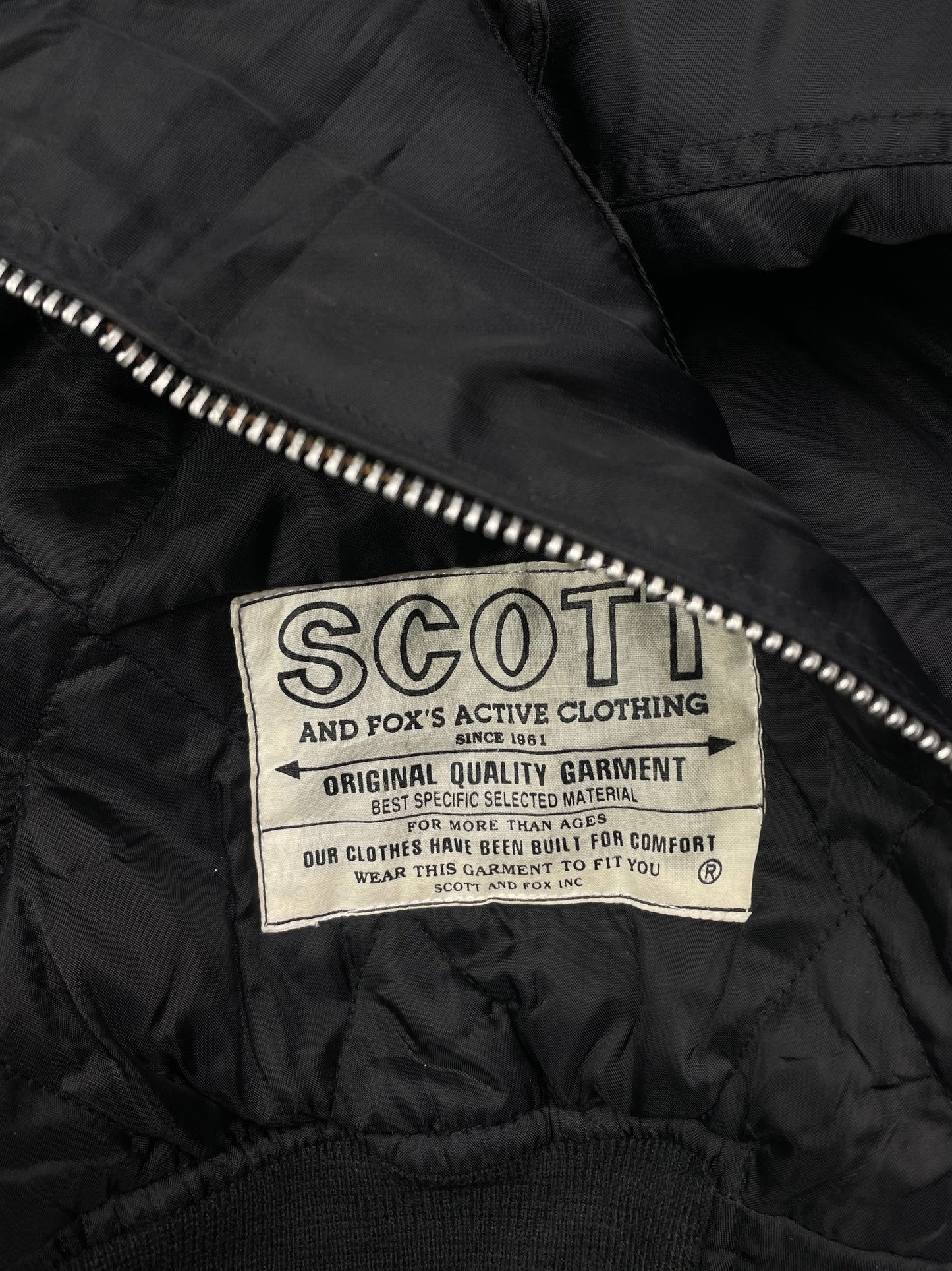 Vintage Scott Military Bomber jacket