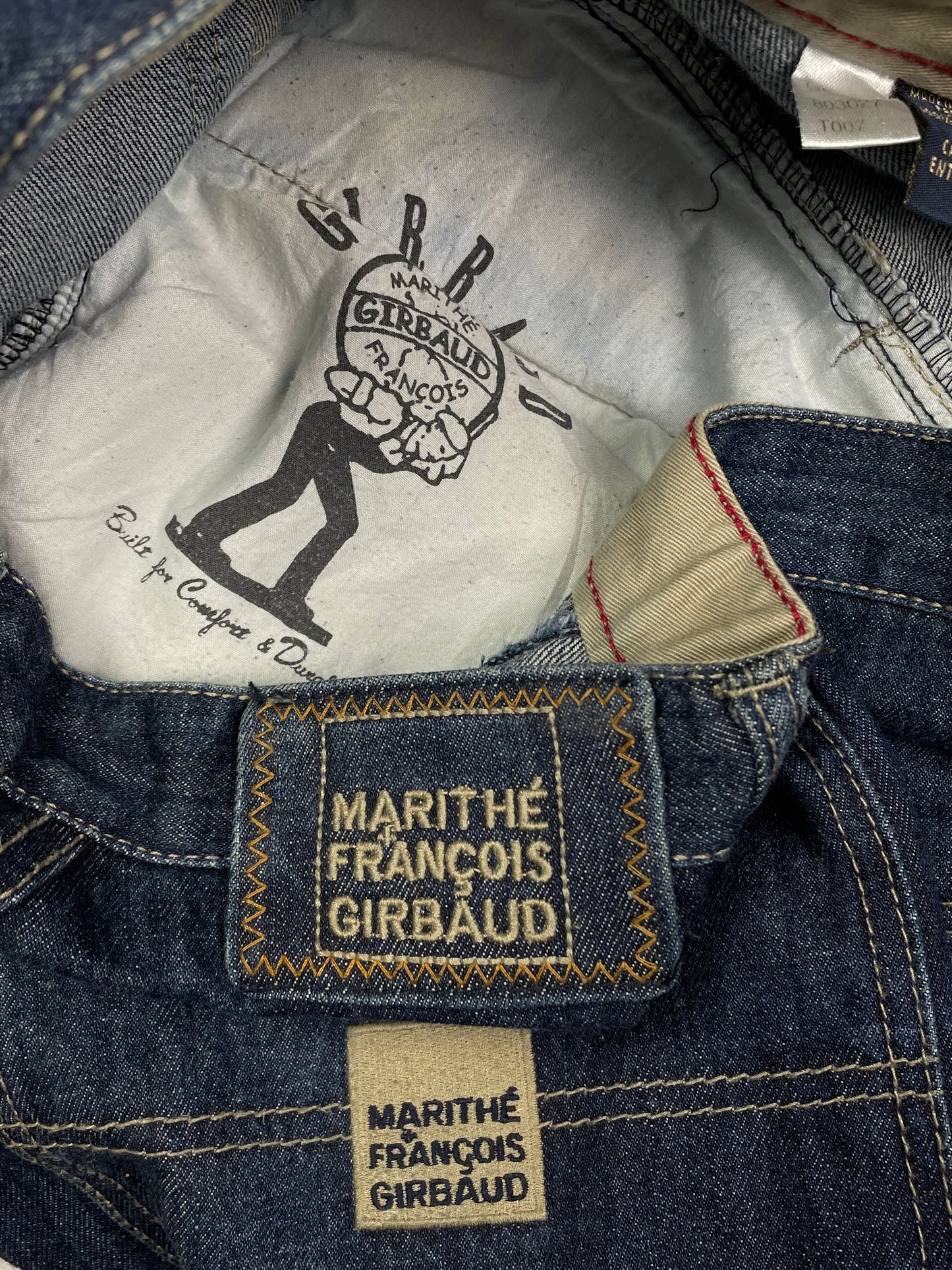 Marithe François Girbaud Indigo Denim