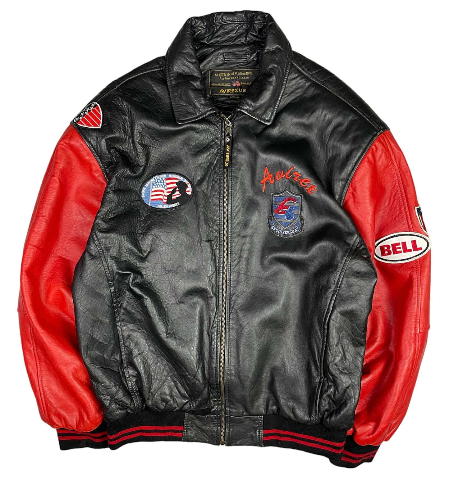 Avirex Veterans Memorial Leather jacket
