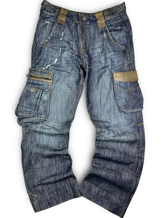 Vintage Baggy Heavyweight Multipocketed Denim