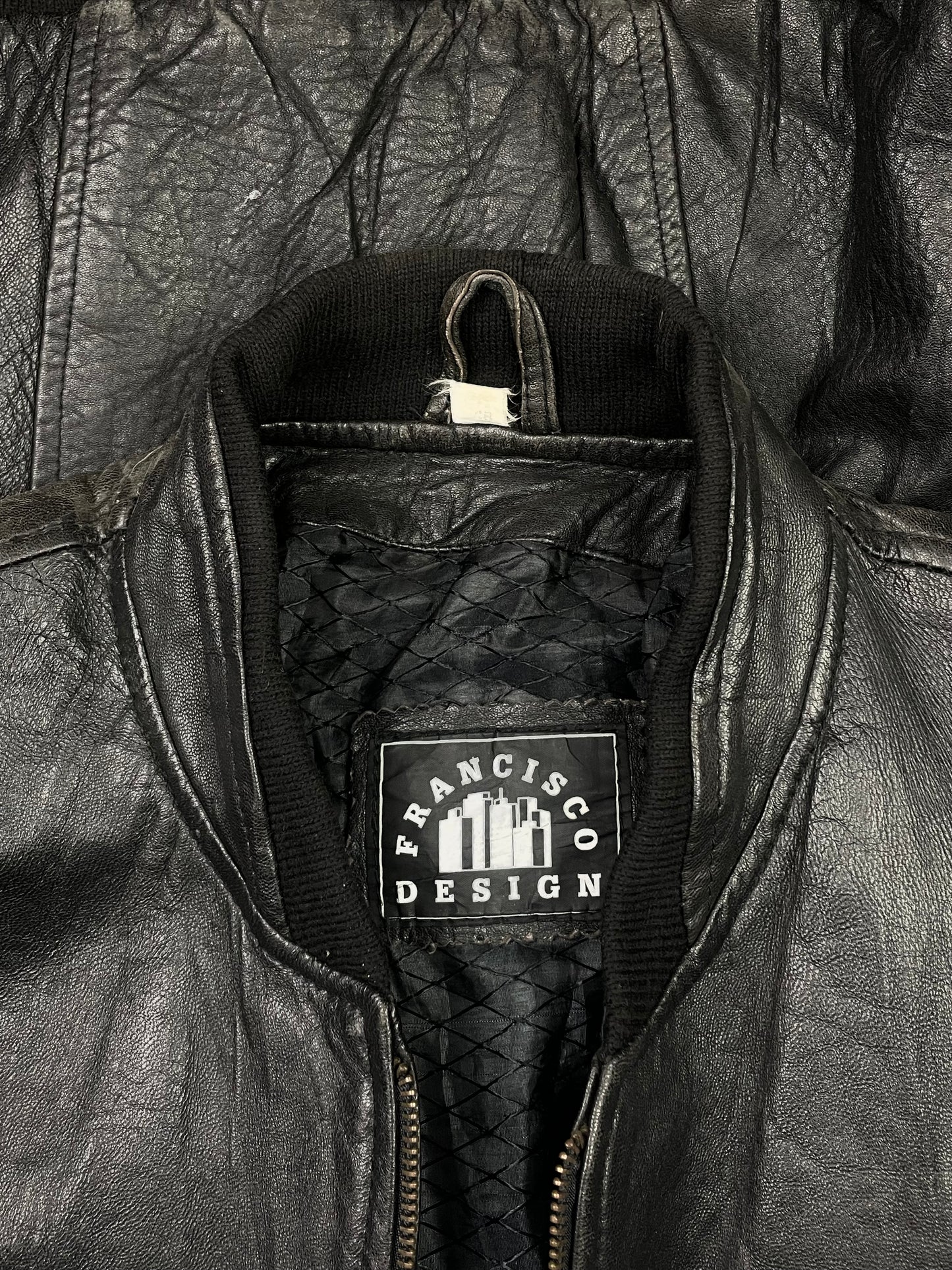 80’s Fransisco Design Leather Varsity