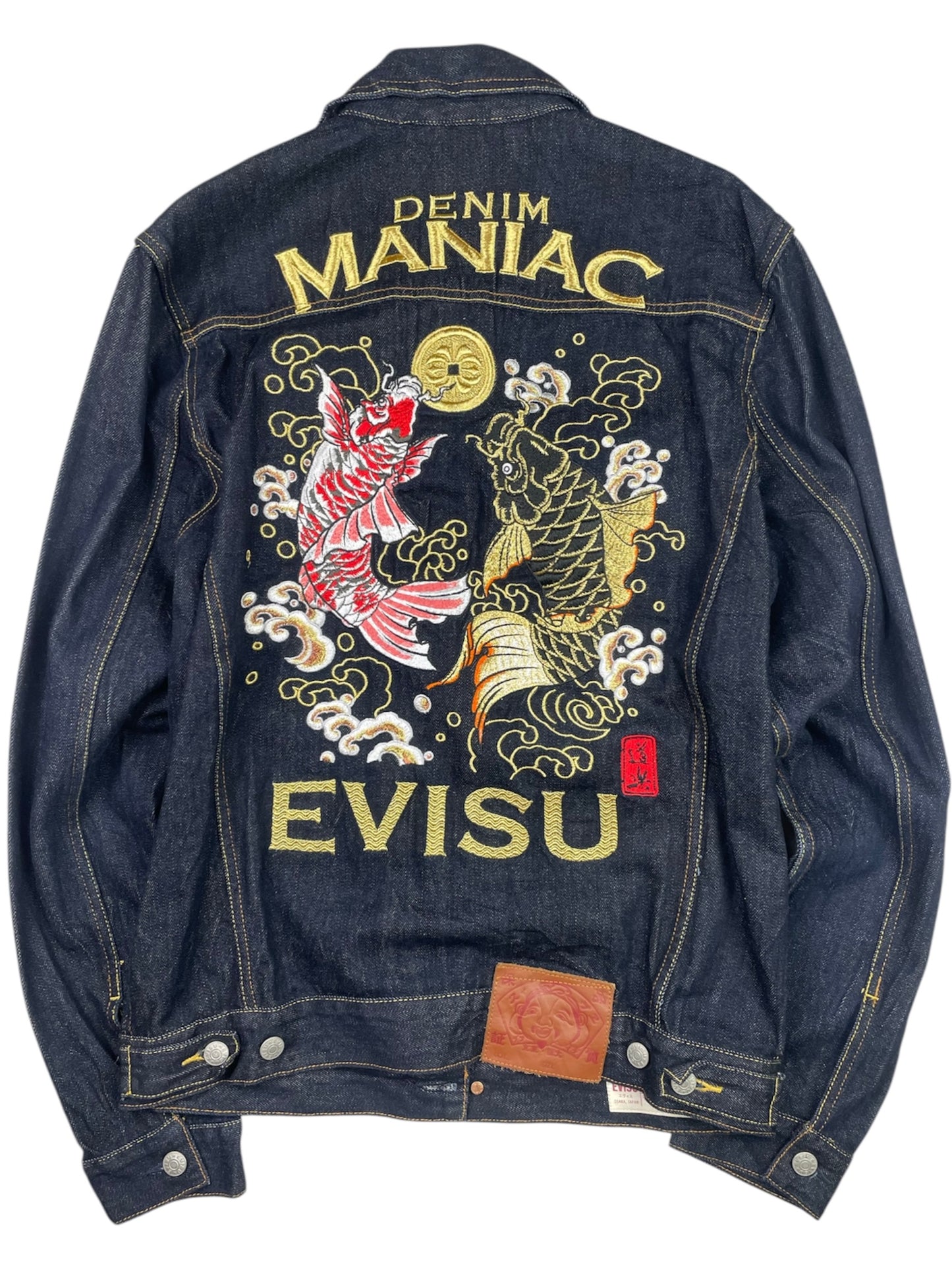 F/W 19 Evisu Embroidered Denim jacket