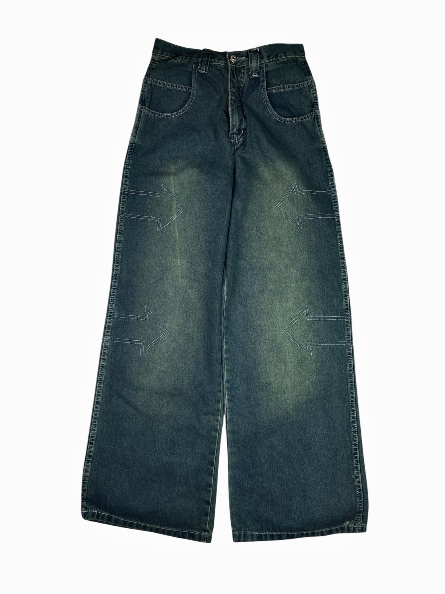 Y2k Jnco Style Skater Baggy Jeans