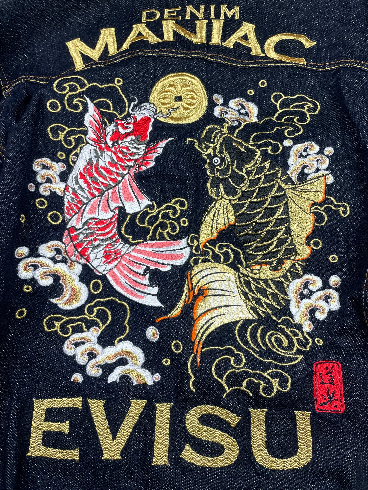 F/W 19 Evisu Embroidered Denim jacket