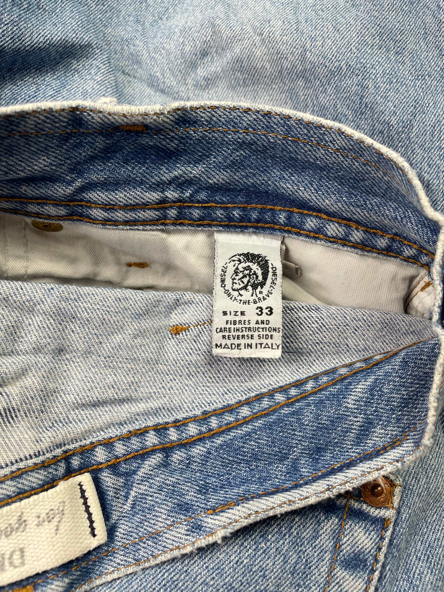 Vintage Diesel Relaxed Washed Denim