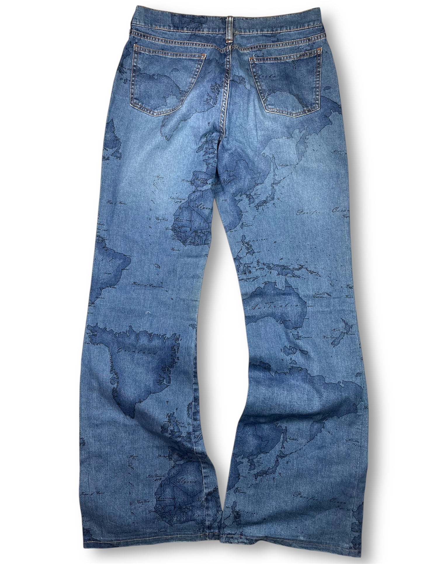 Vintage Alviero Martini Geo Denim