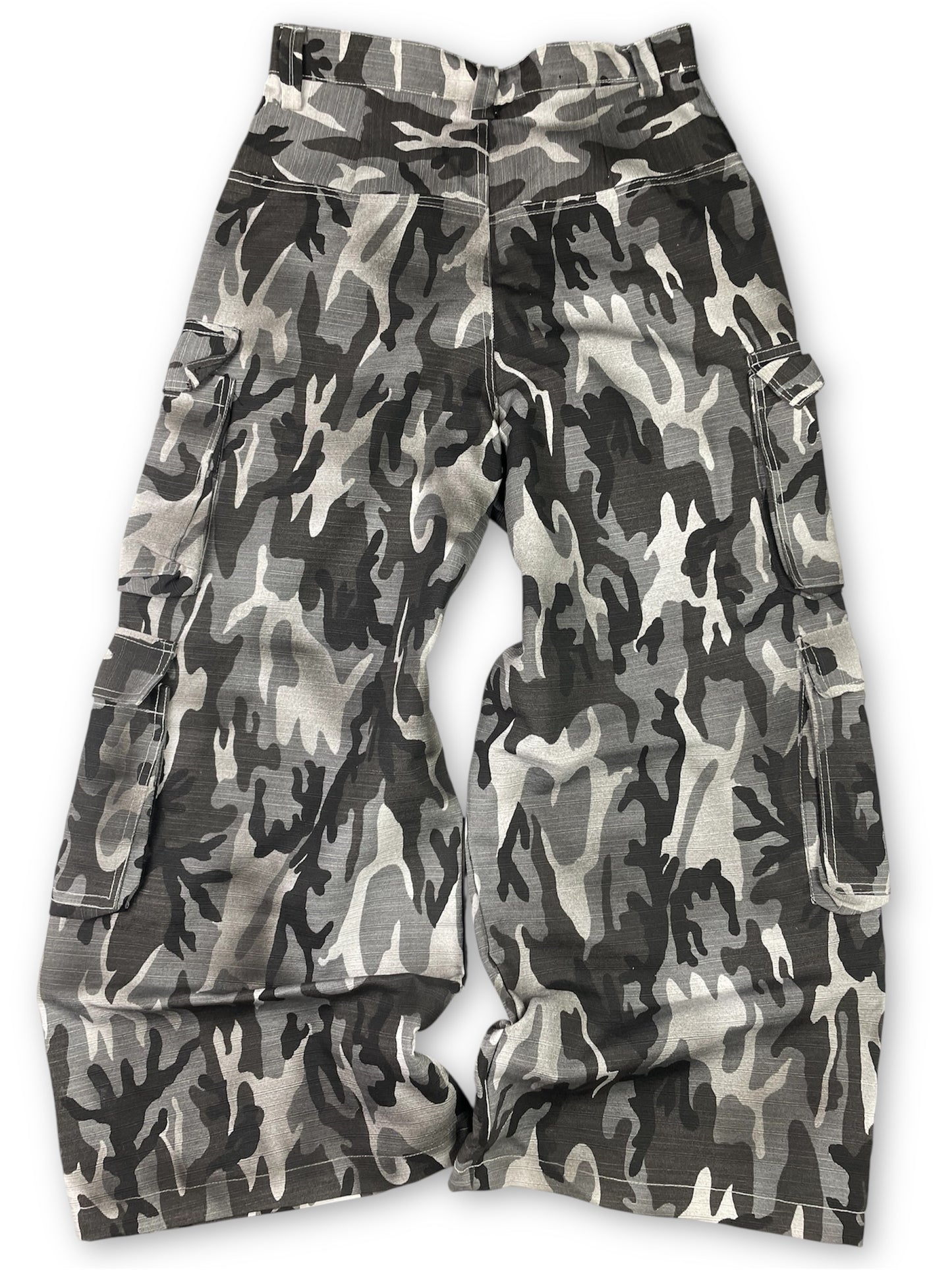 Baggy Dirty Washed Camo Pants
