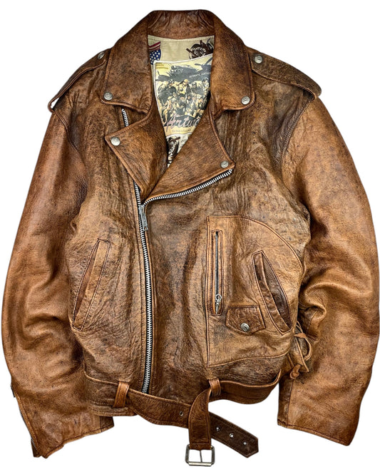 80’s Distressed Military Flight jacket