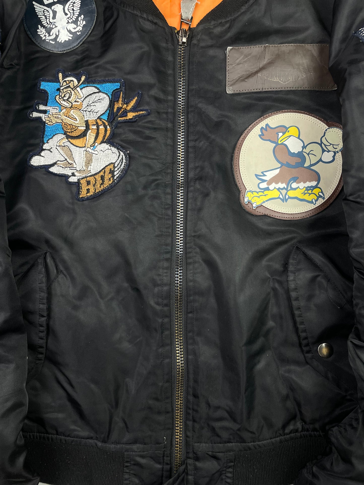 00’s Patched Flight jacket Bootleg