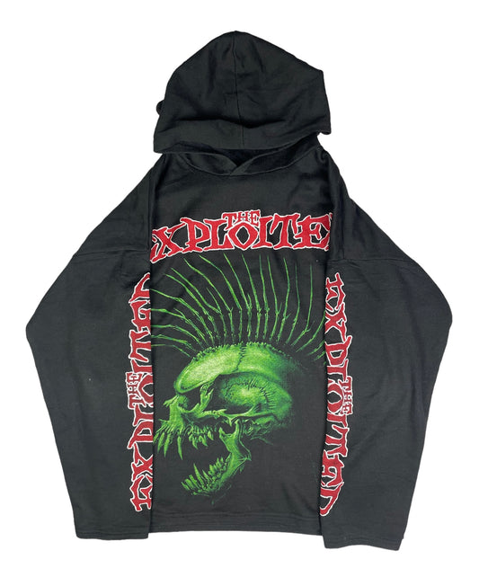 Vintage The Exploited Hooded Longsleeve
