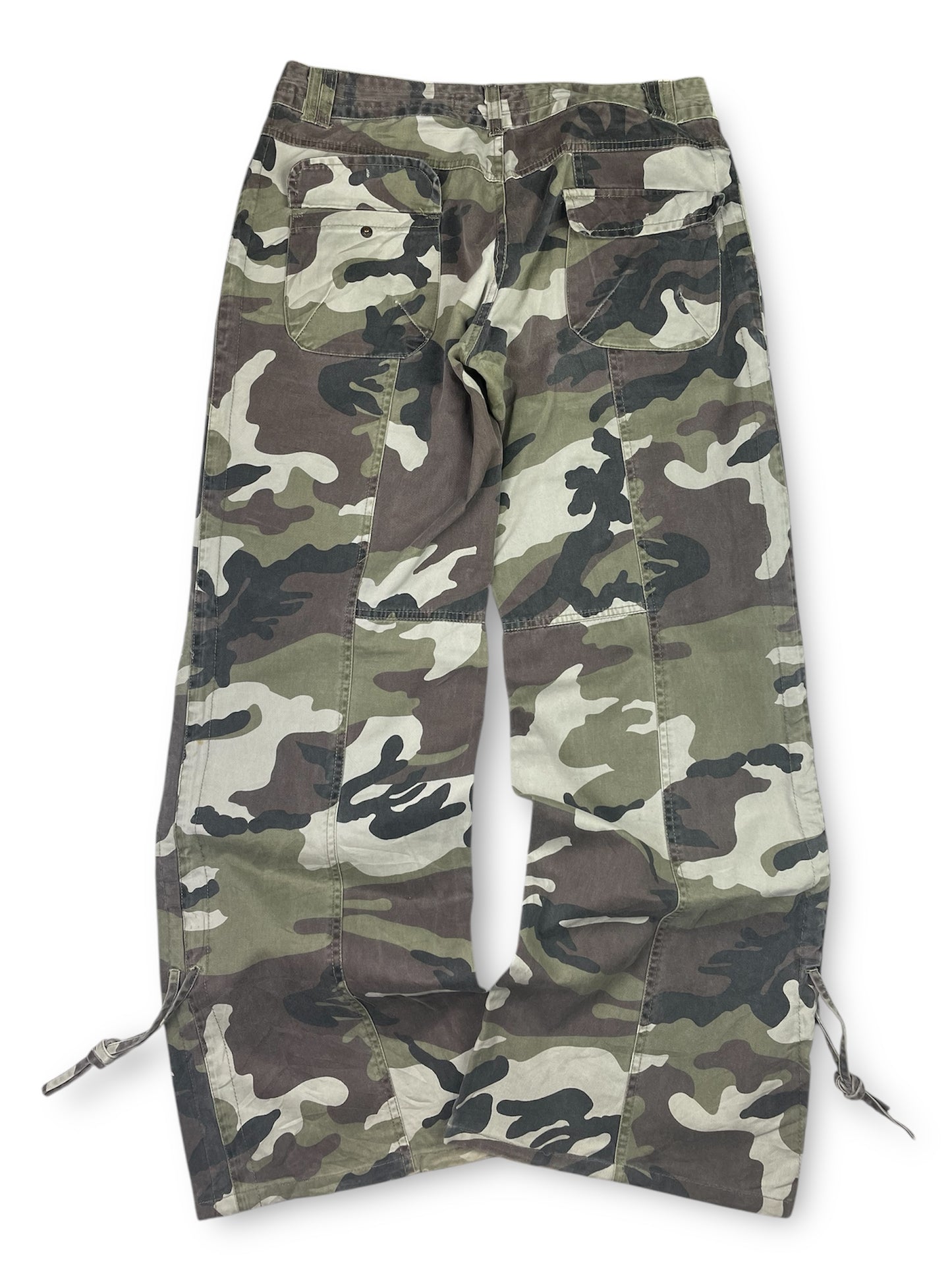 Y2k Multipocketed Camo Tactical Pants