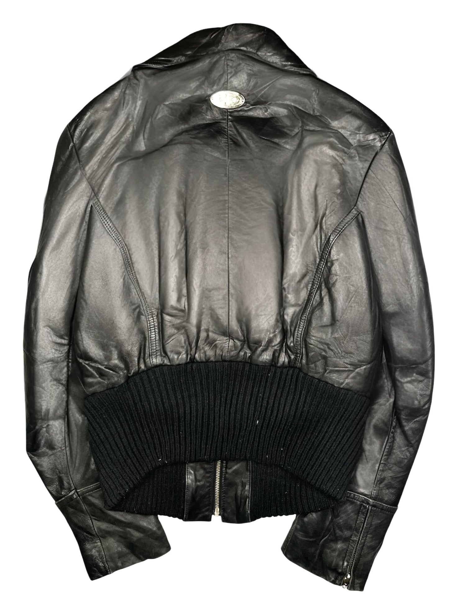 Y2k Baby Phat Genuine Leather jacket