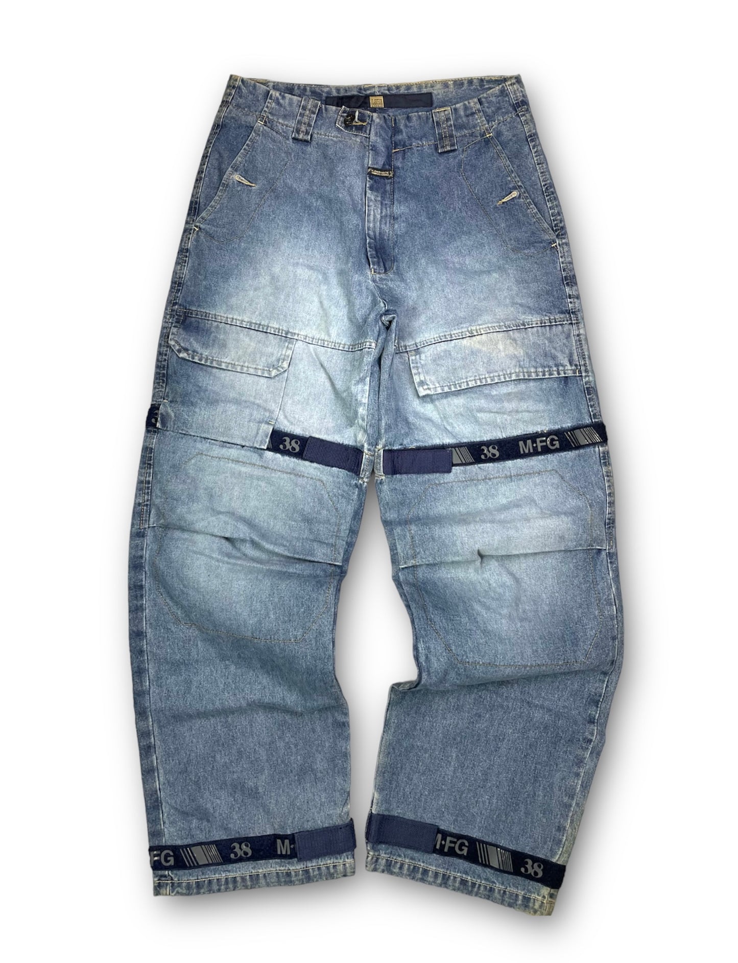 Marithe François Girbaud Straps Denim