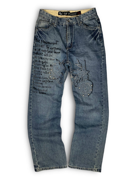 Vintage GF FERRÉ Denim Pants