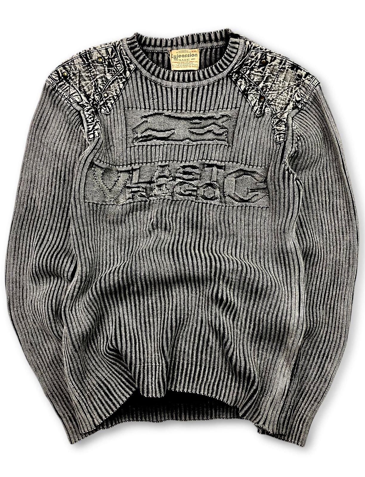 Vintage 00's Washed thermal Sweater