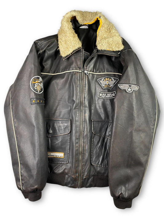 Vintage Leather Flight jacket